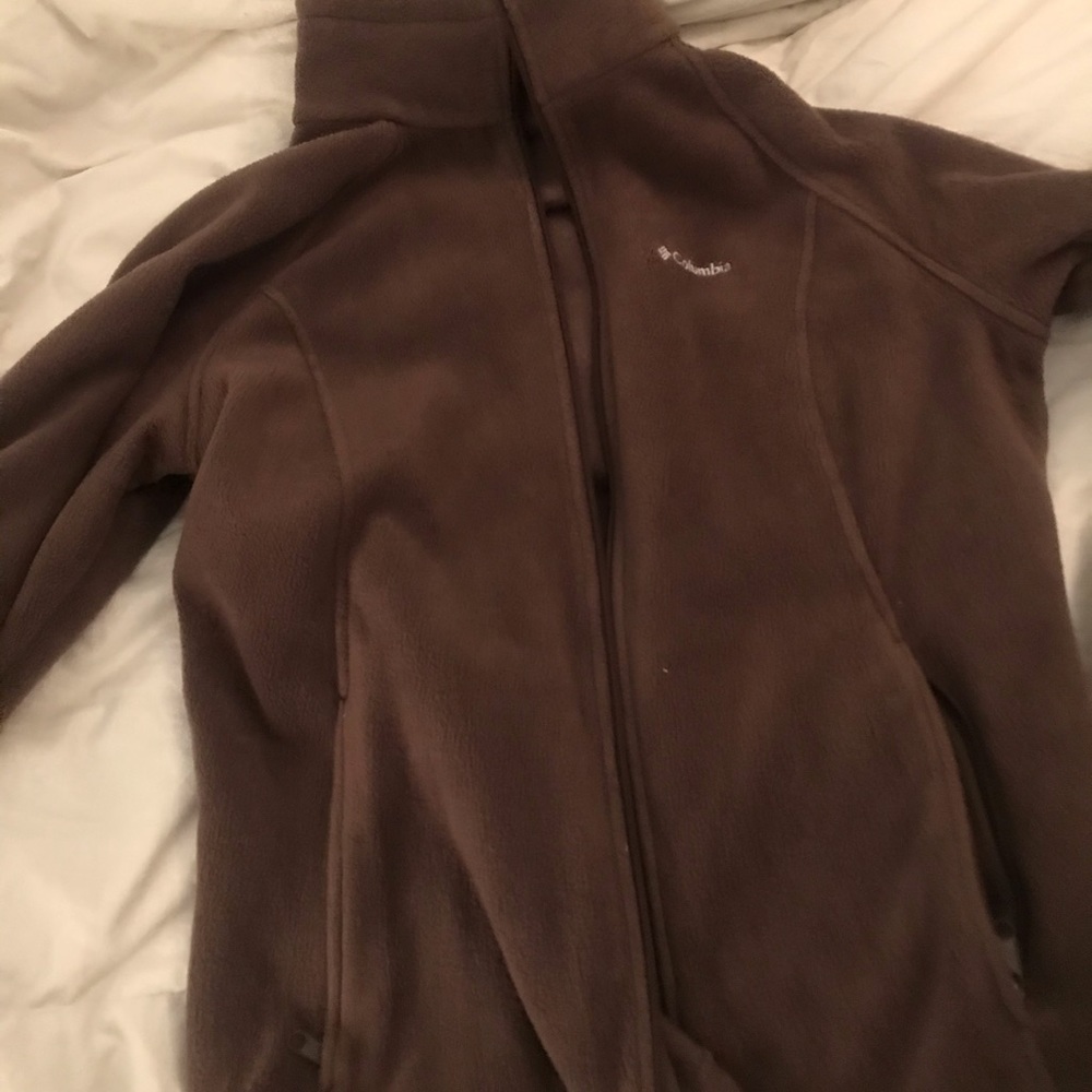 Columbia brand light weight fleece jacket